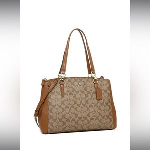Coach Christie Carryall Tote Shoulder Bag